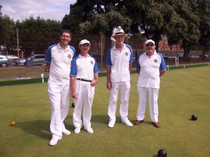 Competitors in the Men\'s Pairs final 2013
